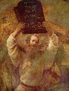 Moses mit den Gesetzestafeln Rembrandt Peale